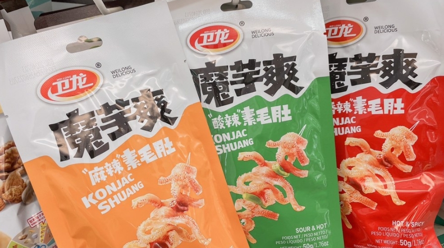 圖為魔芋爽。圖片來源：臺灣《聯(lián)合報》楊雅婷攝。